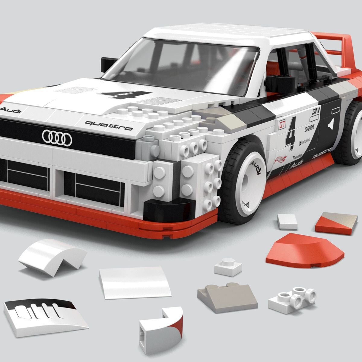 Mattel MEGA Showcase Hot Wheels Audi 90 Quattro IMSA GTO