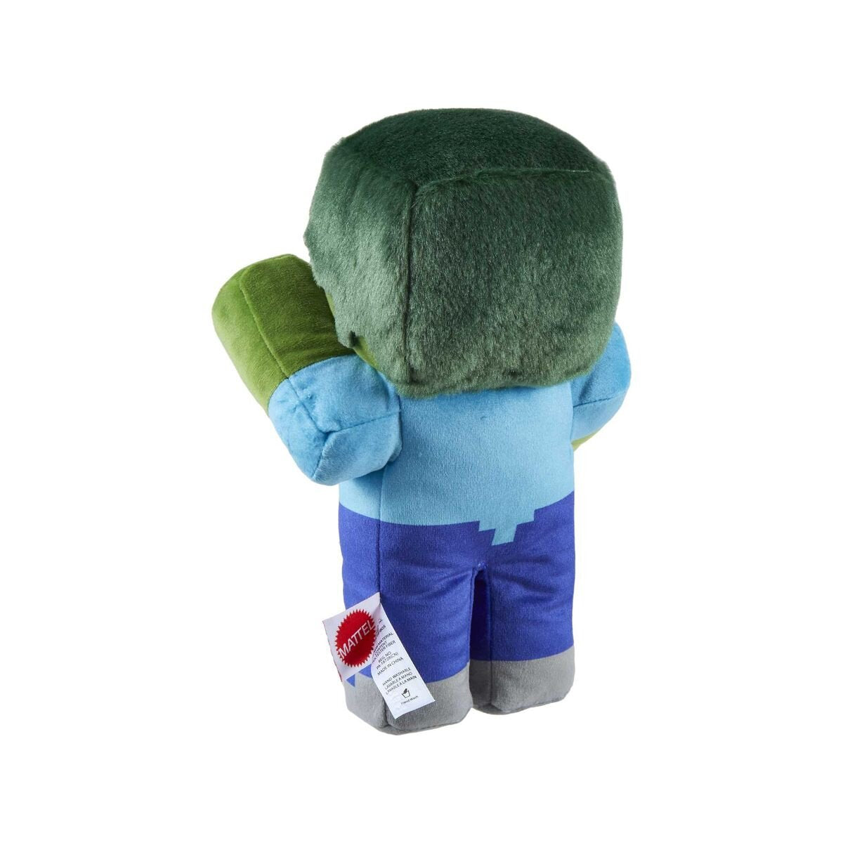 Mattel Minecraft Basic Plush Zombie Halloween, 20 cm