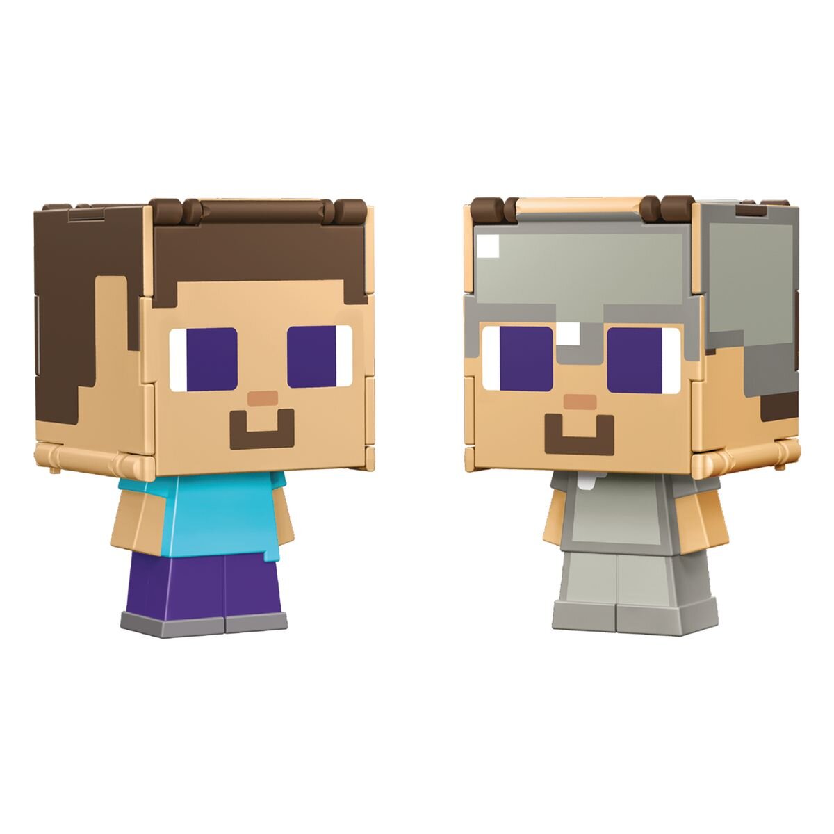 Mattel Minecraft Flippin' Figure Sortiment, 1 Stück, sortiert