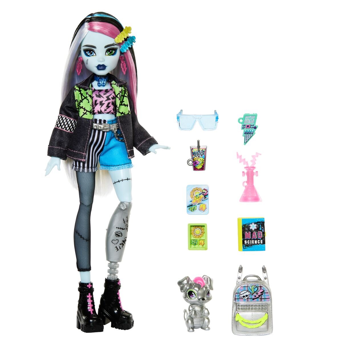 Mattel Monster High Todschicke Monsterschülerin Frankie Stein Puppe
