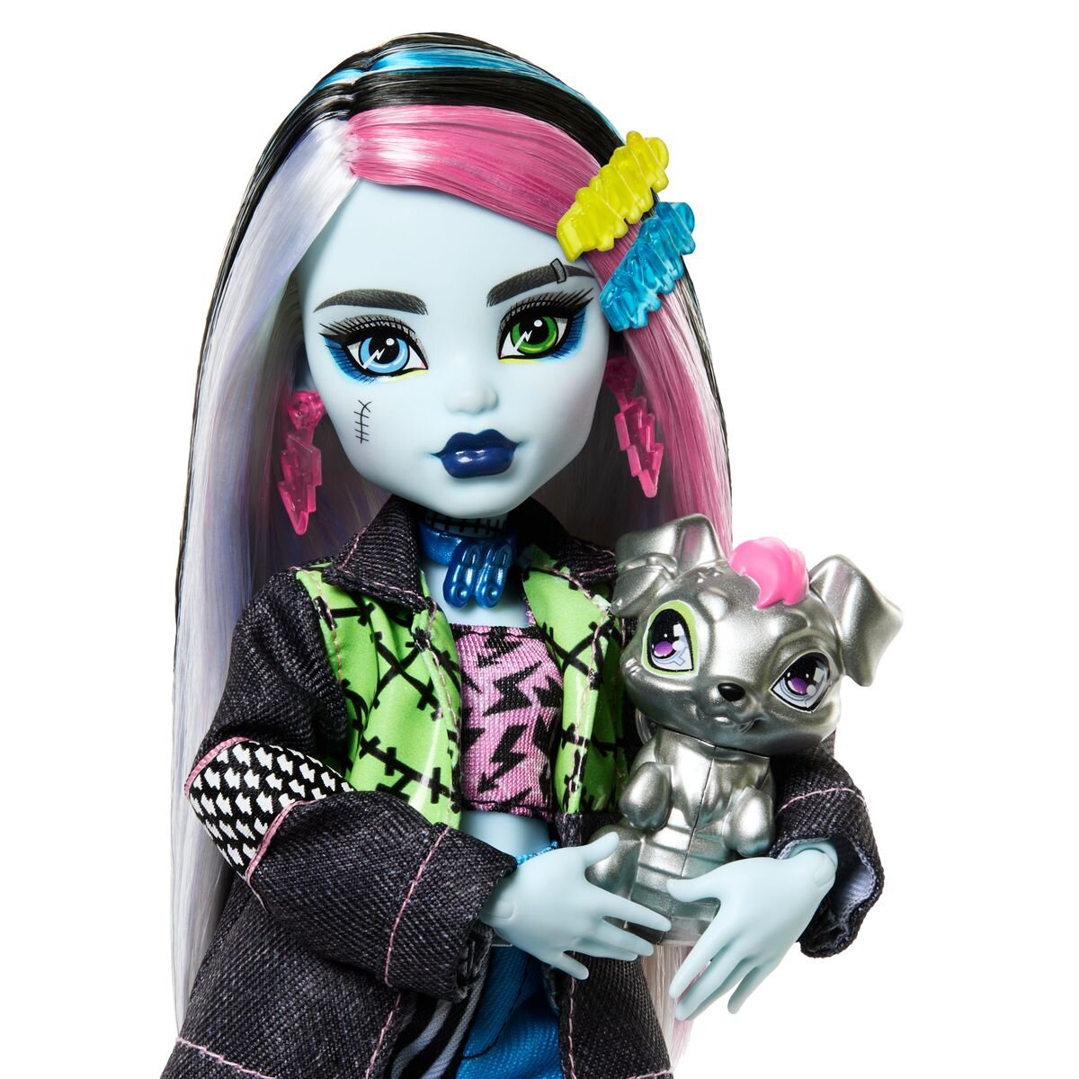 Mattel Monster High Todschicke Monsterschülerin Frankie Stein Puppe