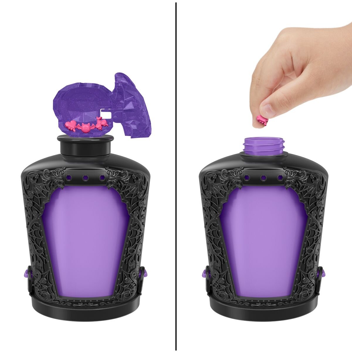 Mattel Monster High-Zaubertränke Minipuppen Sortiment, 1 Stück, sortiert