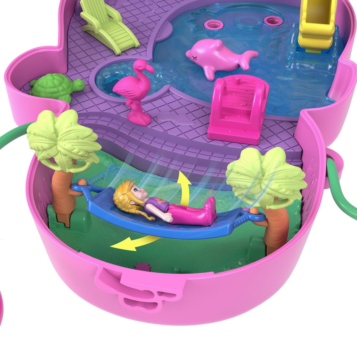 Mattel Polly Pocket Affenmama und Baby