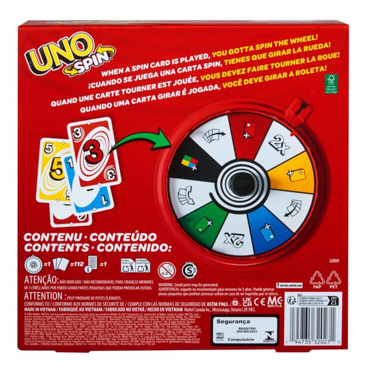 Mattel UNO Spin