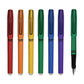 McNeill Ghost Pen Radierbarer Füller mit Metallclip, 6 Farben sortiert