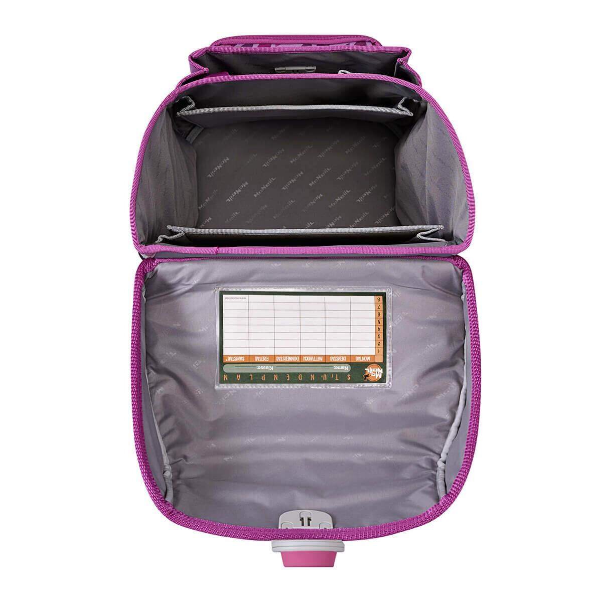 McNeill Schulranzen-Set Biggy PURPLPE, 5-teilig