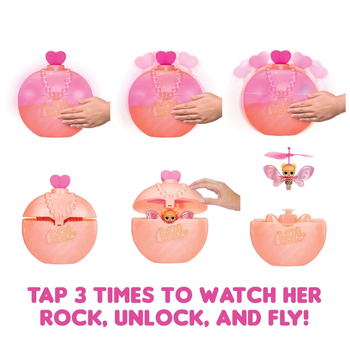 MGA Entertainment L.O.L. Suprise Magic Flyers - Flutter Star