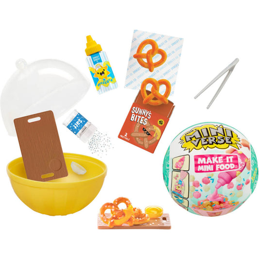 MGA Entertainment Miniverse- Make It Mini Foods: Cafe in PDQ Series 2B, sortiert