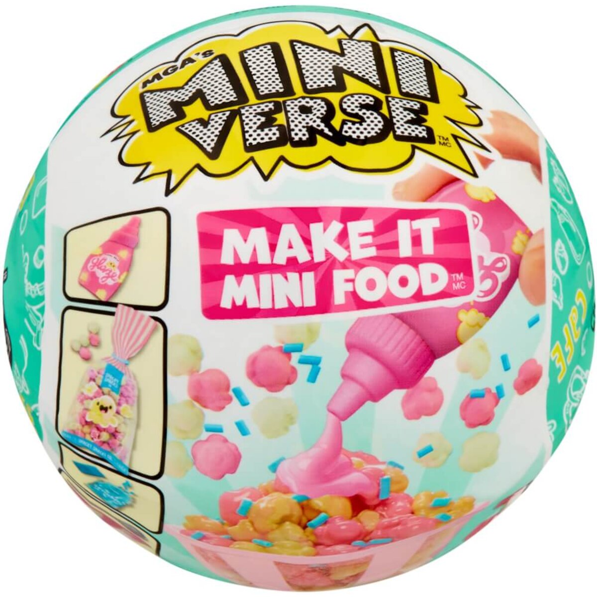 MGA Entertainment Miniverse- Make It Mini Foods: Cafe in PDQ Series 2B, sortiert