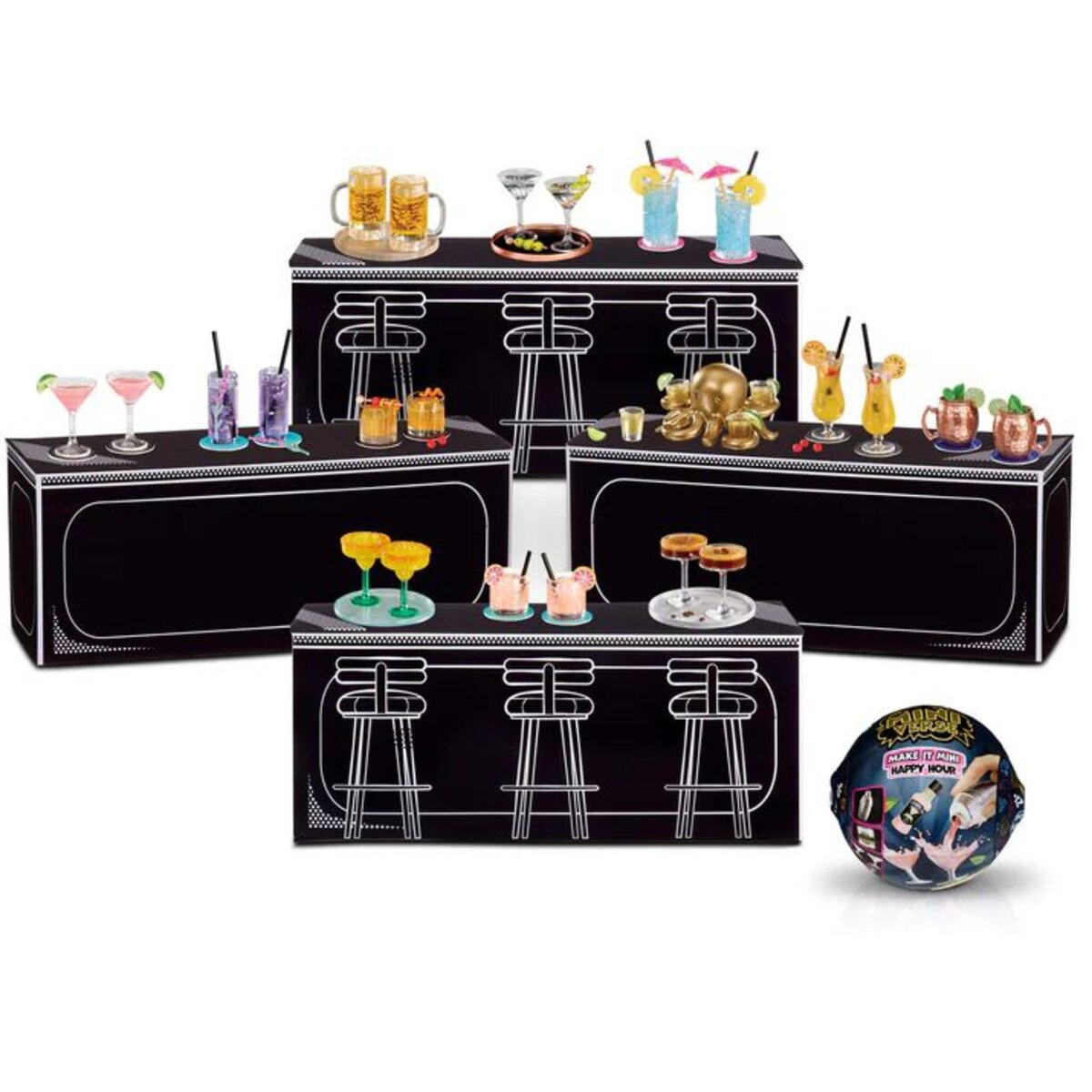 MGA Entertainment Miniverse - Make It Mini Happy Hour in PDQ, sortiert
