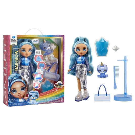 MGA Entertainment Rainbow High Classic Rainbow Fashion Doll - Skyler (blue)