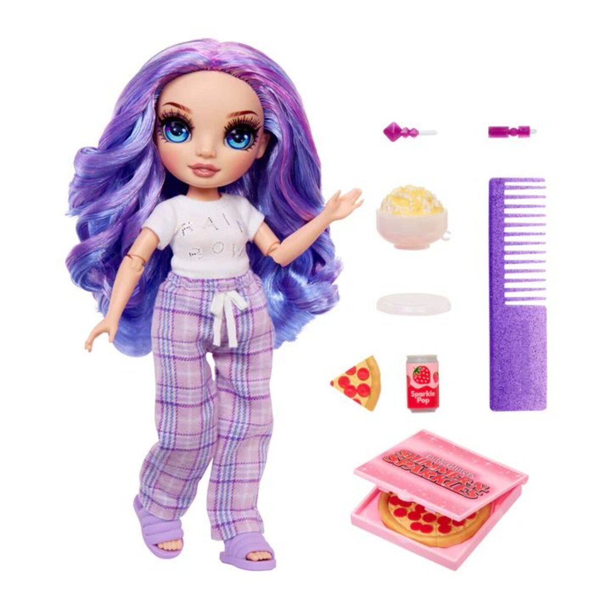 MGA Entertainment Rainbow High Jr. High PJ Party Violet (Lila)
