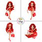 MGA Entertainment Rainbow High Swim & Style Ruby (Red) 28 cm