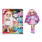 MGA Entertainment Rainbow High Watercolor & Create Theme Dolls- purple eyes