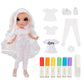 MGA Entertainment Ranbow High Color & Create DIY Puppe