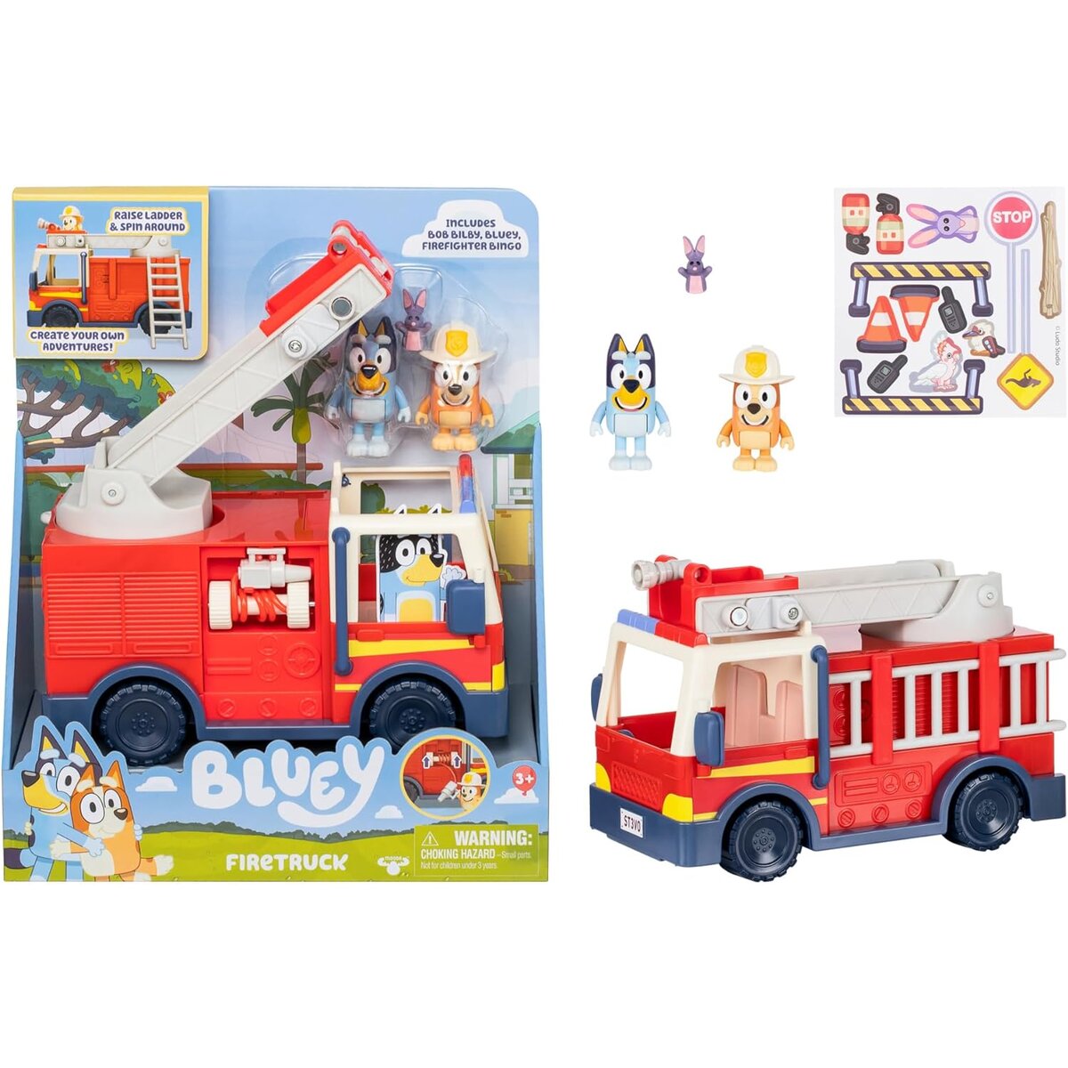 Moose Toys BLUEY Feuerwehrauto