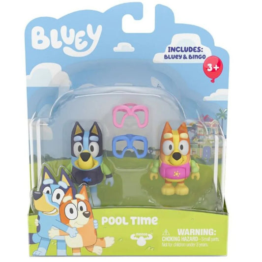 Moose Toys Bluey Figuren 2er Packung Pool Time