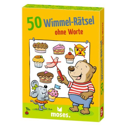 moses. 50 Wimmel-Rätsel ohne Worte