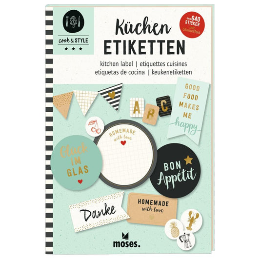 moses. cook & STYLE Küchenetiketten