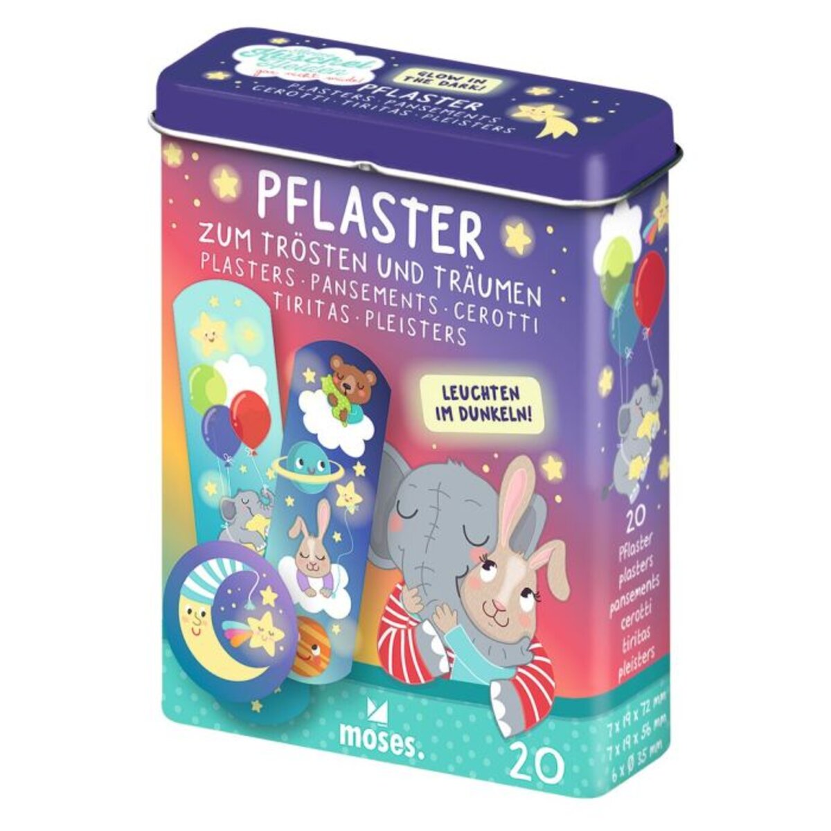 moses. Kleine Kuschelhelden Leuchtende Pflaster