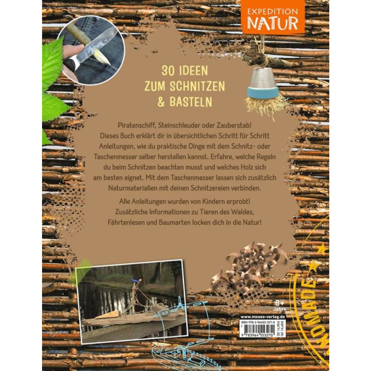 moses. Schnitzen mit dem Taschenmesser