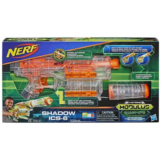 Nerf N-Strike Modulus Ghost Ops Shadow ICS-6