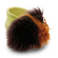 NICI Kuscheltier Meerschweinchen espresso-karamell 12cm im Körbchen grün