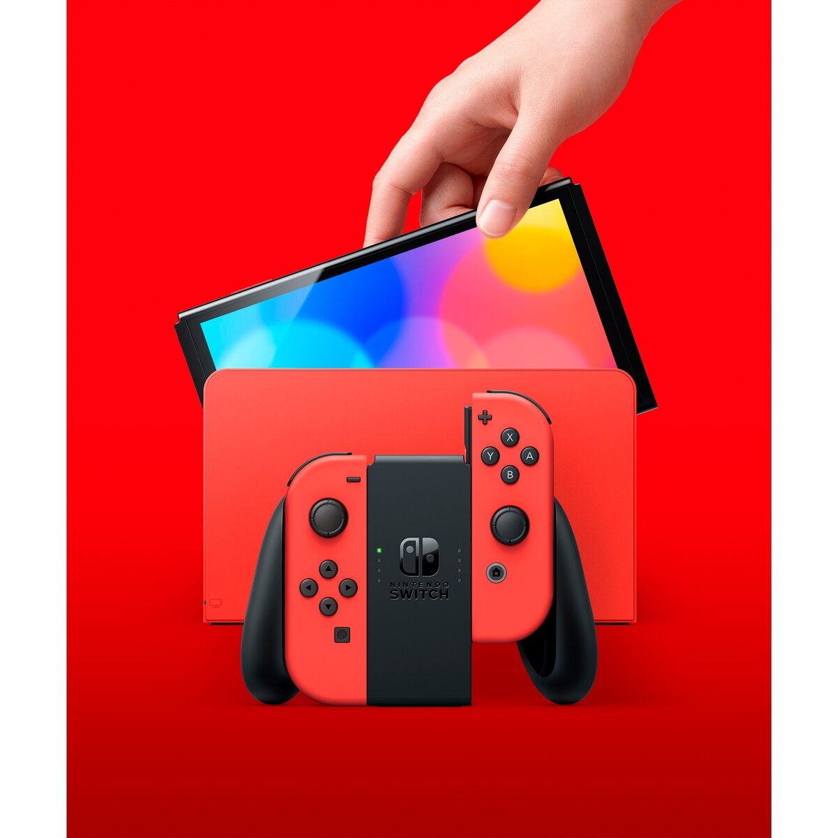 Nintendo Switch-Konsole (OLED-Modell) Mario Red Edition