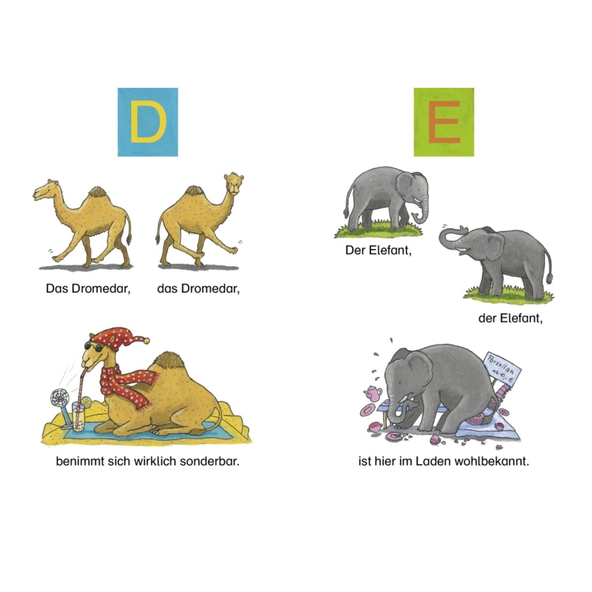 Oetinger Das Tier-ABC. Mini-Ausgabe für die Schultüte