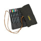 ONLINE Calli.Brush Brush-Pen 5 sortierte Farben im Textil-Roll-Etui