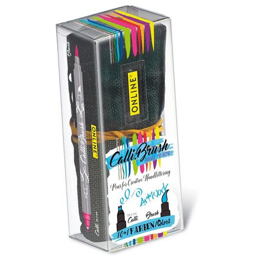 ONLINE Calli.Brush Pens in Roll Pouch
