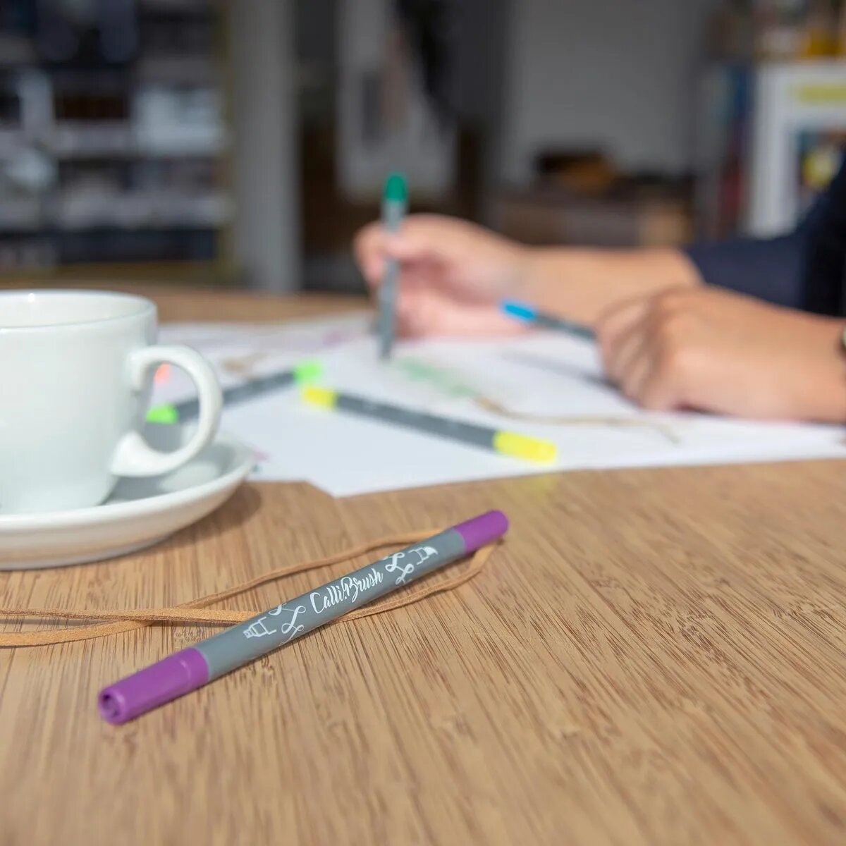 ONLINE Calli.Brush Pens in Roll Pouch