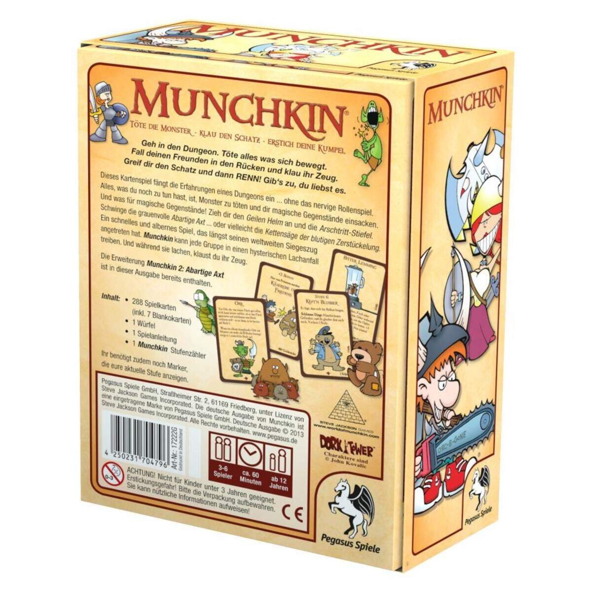 Pegasus Spiele Munchkin 1+2