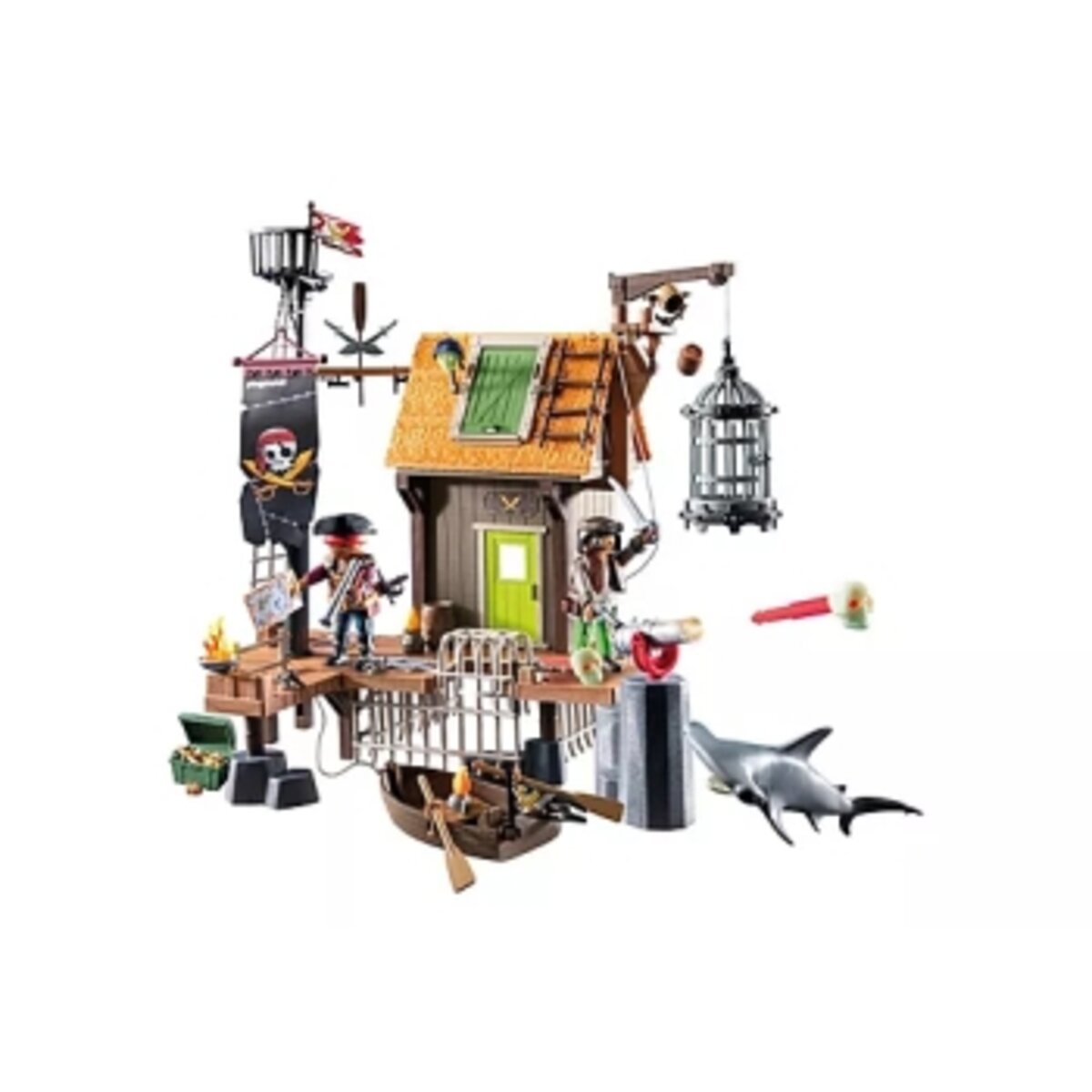 PLAYMOBIL® 71792 Pirates - Piratenhafen mit Seeräuber-Gefängnis