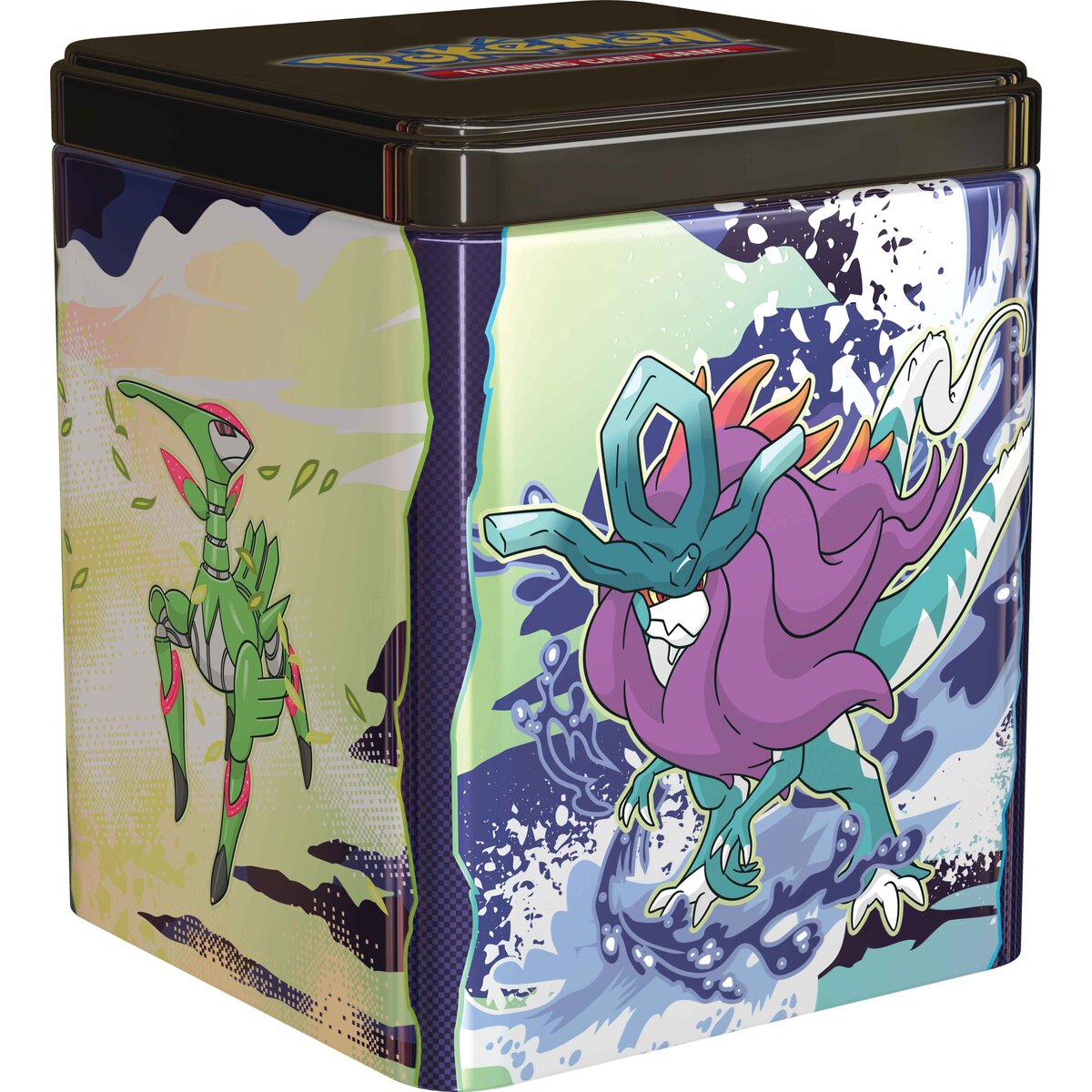 Pokemon Stapel-Tin-Box (Deutsch), 1 Stück, 3-fach sortiert