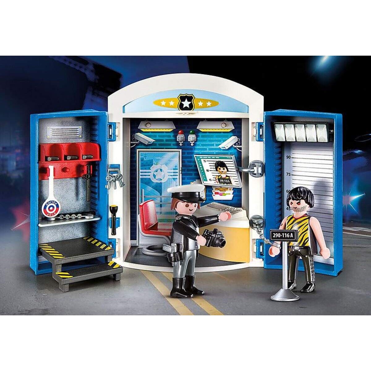 PLAYMOBIL® 70306 City Action Spielbox In der Polizeistation