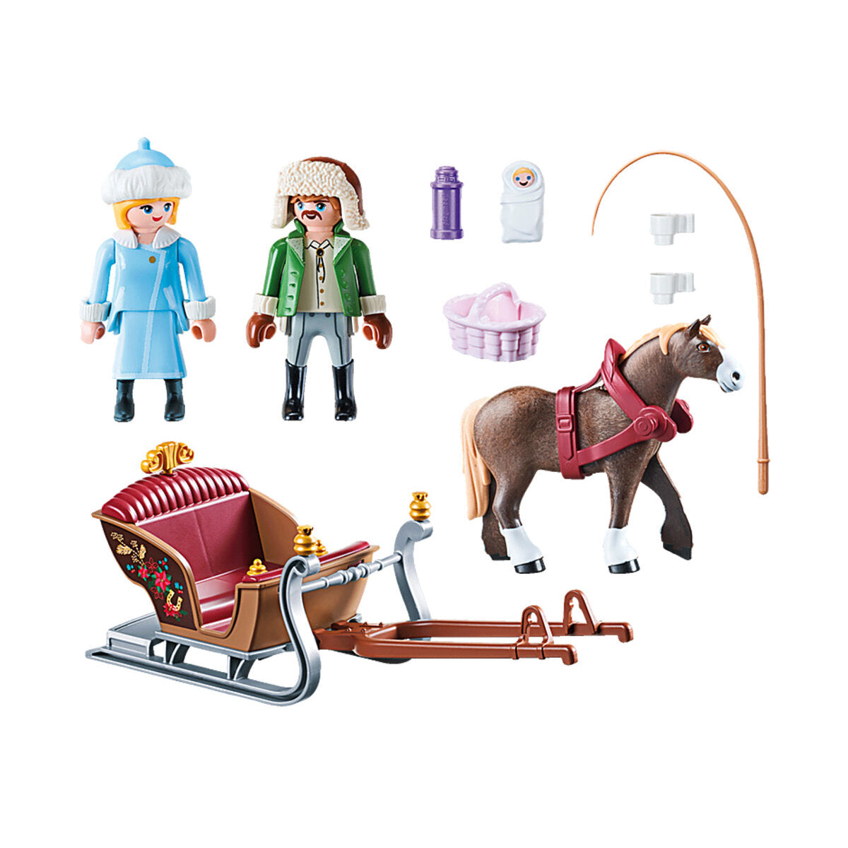 PLAYMOBIL® 70397 Spirit Riding Free Winterliche Schlittenfahrt