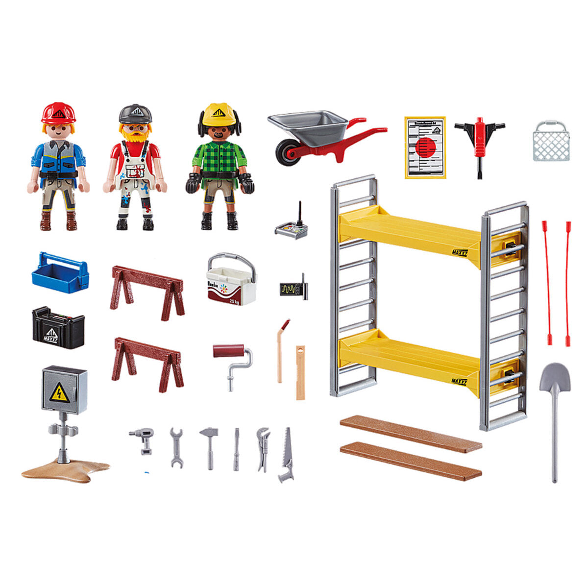 PLAYMOBIL® 70446 City Action - Baugerüst mit Handwerkern
