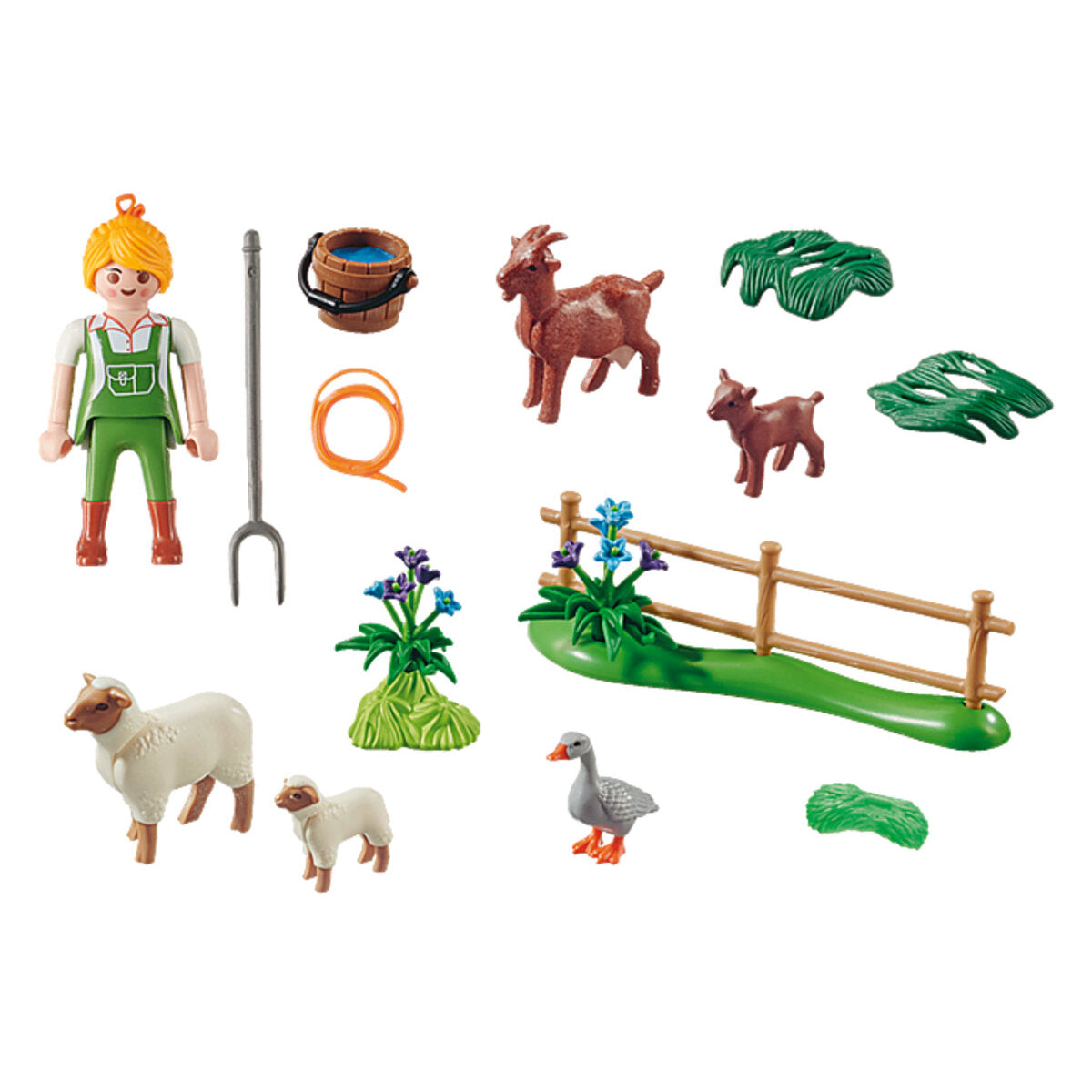 PLAYMOBIL® 70608 Country  Geschenkset "Bäuerin mit Weidetieren"