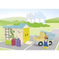 PLAYMOBIL® 71686 JUNIOR: LKW mit Sortiergarage