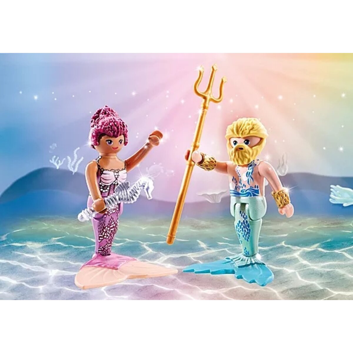 PLAYMOBIL® 71799 DuoPack Meerjungfrau und Meermann