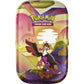 Pokemon Mini Tin-Box Karmesin & Purpur - Nebel der Sagen, 1 Stück, 5-fach sortiert