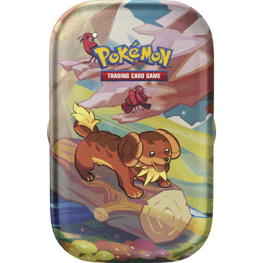 Pokémon-Sammelkartenspiel: Mini-Tin-Box Farbenfrohes Paldea, 1 Stück; 5-fach sortiert