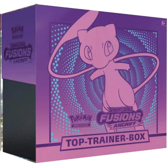 Pokémon-Sammelkartenspiel: Top-Trainer-Box deutsch Schwert & Schild – Fusionsangriff