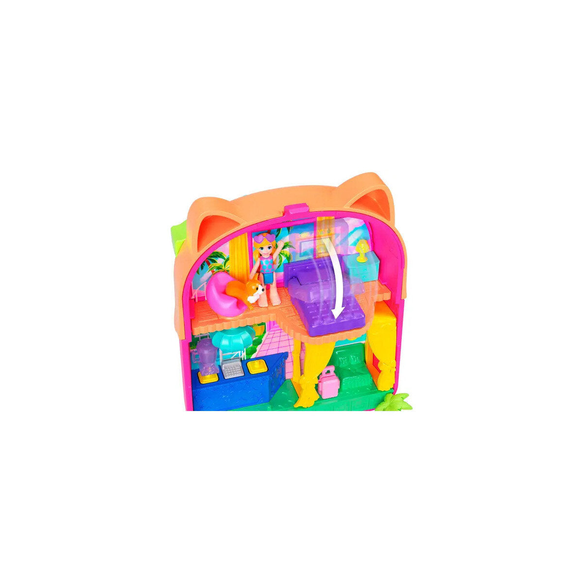 Polly Pocket Eiskätzchen Schatulle