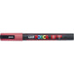 Posca Marker UNI POSCA PC-3M Glitter rot