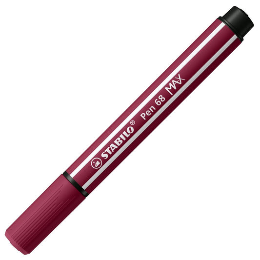Premium-Filzstift mit dicker Keilspitze - STABILO Pen 68 MAX - Einzelstift - purpur