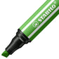 Premium-Filzstift mit dicker Keilspitze - STABILO Pen 68 MAX - Einzelstift - laubgrün