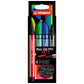 Premium-Filzstift mit dicker Keilspitze - STABILO Pen 68 MAX - ARTY - 4er Pack - mit 4 verschiedenen Farben