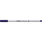 Premium-Filzstift mit Pinselspitze für variable Strichstärken - STABILO Pen 68 brush - Einzelstift - preußischblau